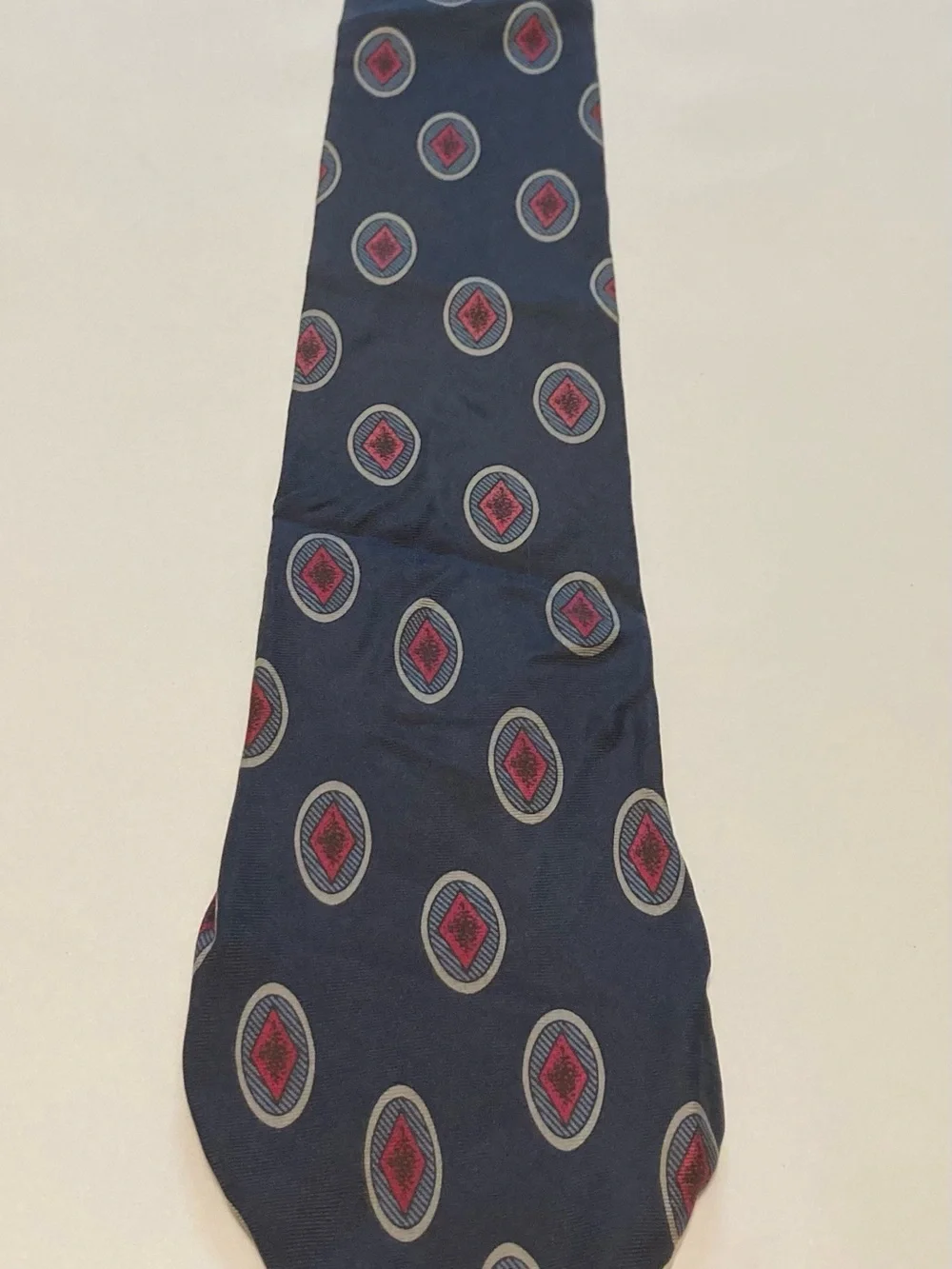 Lot of 5 Men's Neckties - Patterned Silk Ties